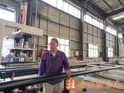 河南苏源管业开足马力促生产 塑料管材产销两旺势头强劲